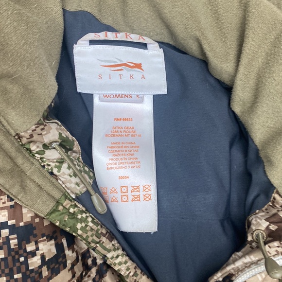 Sitka gear kelvin lite camo puffy jacket - Picture 4 of 6